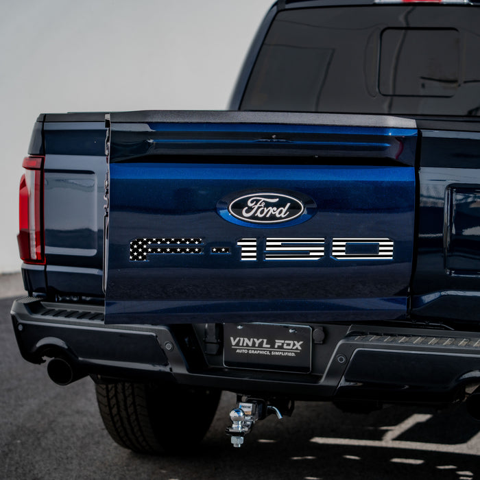 Ford F-150 Pro Access Vinyl Inlay Tailgate Letters | All Patterns | 2024 - Present