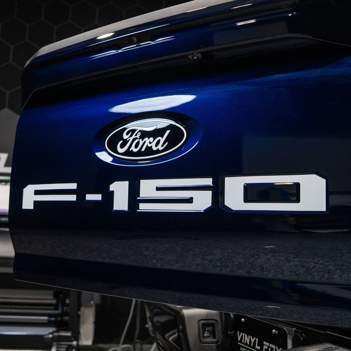 Ford F-150 Pro Access Vinyl Inlay Tailgate Letters | All Patterns | 2024 - Present