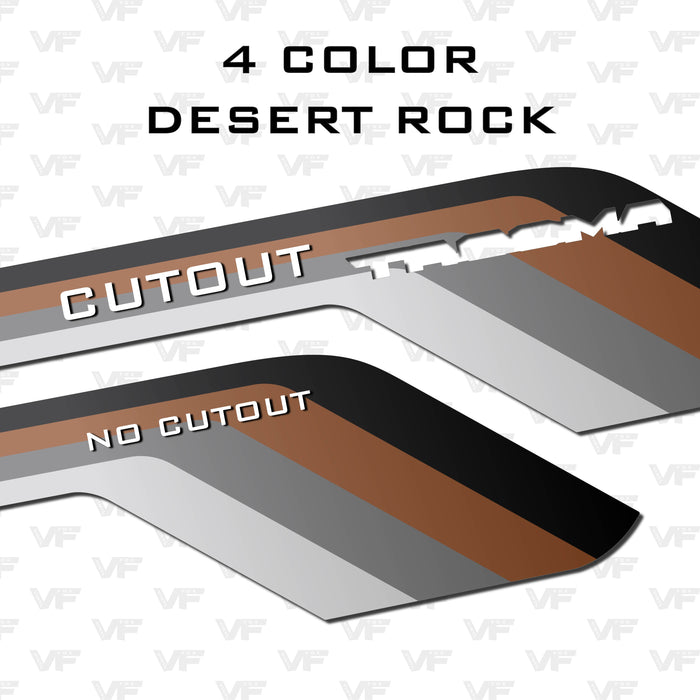 Toyota Tacoma LowerLine Vinyl Side Stripes | '24 - Present