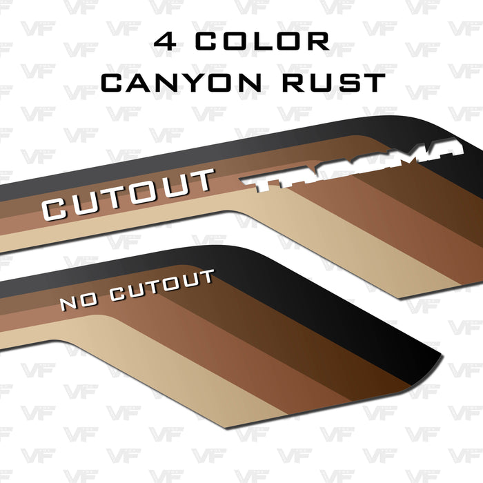 Toyota Tacoma LowerLine Vinyl Side Stripes | '24 - Present