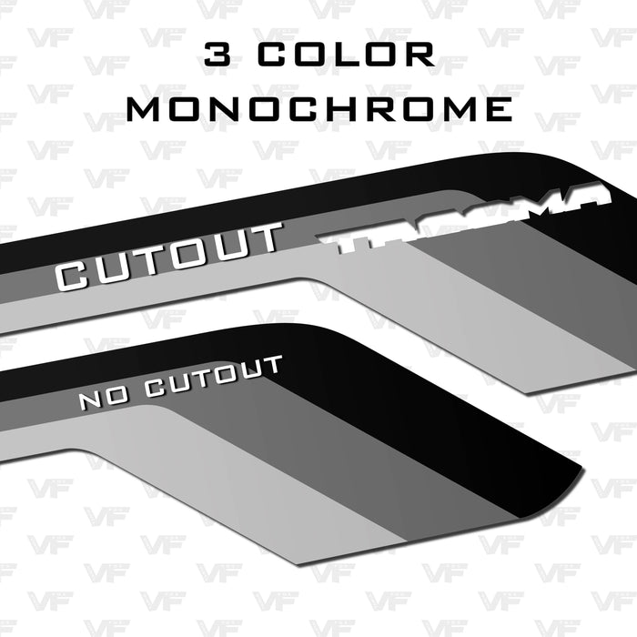 Toyota Tacoma LowerLine Vinyl Side Stripes | '24 - Present
