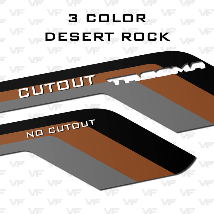 Toyota Tacoma LowerLine Vinyl Side Stripes | '24 - Present