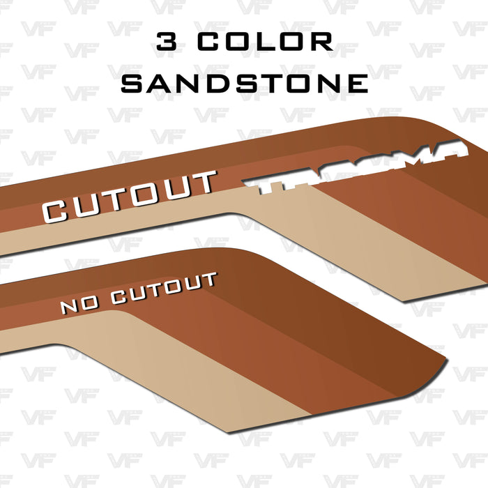 Toyota Tacoma LowerLine Vinyl Side Stripes | '24 - Present