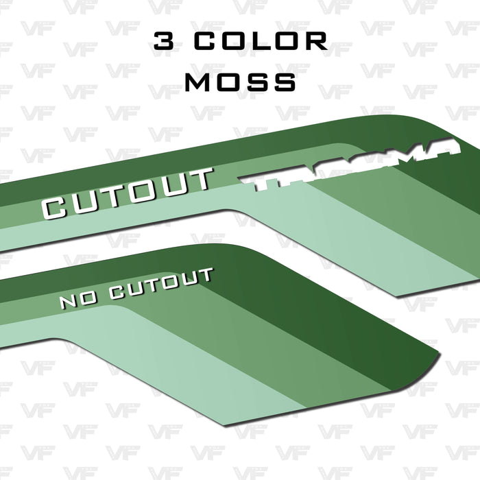 Toyota Tacoma LowerLine Vinyl Side Stripes | '24 - Present