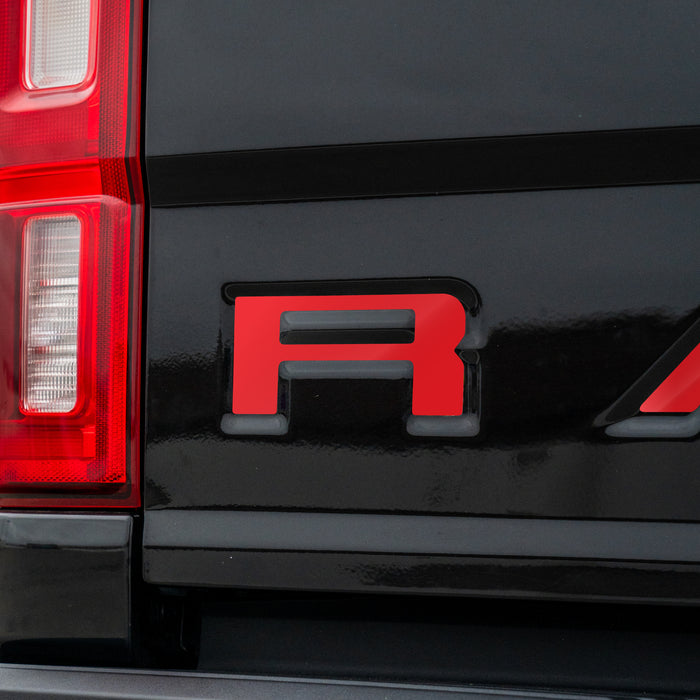 Ford Ranger Vinyl Inlay Tailgate Letters | '19-'23 [Etsy]