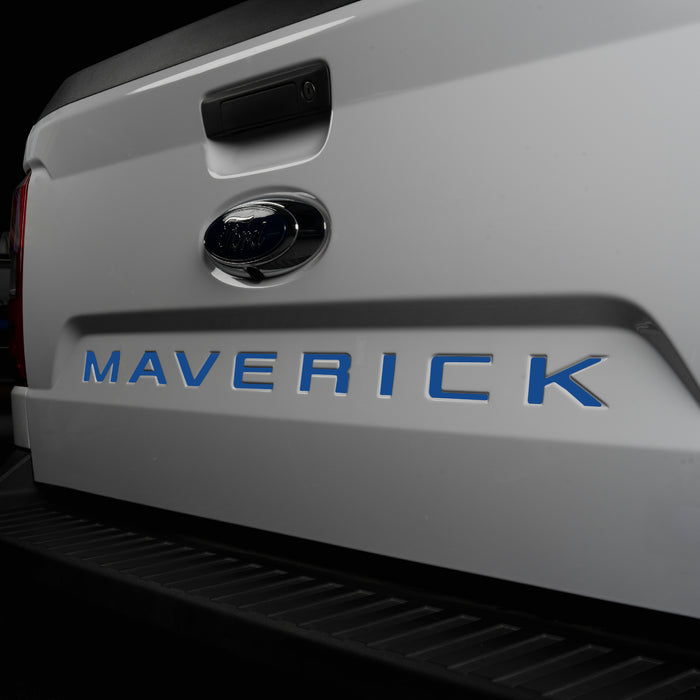 Ford Maverick Vinyl Inlay Tailgate  Letters | All Patterns | '22-'25