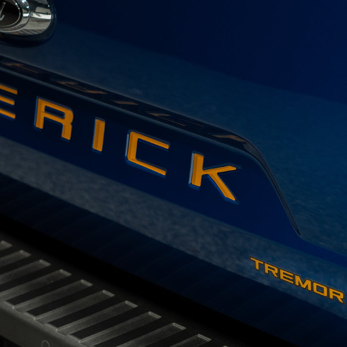 Ford Maverick Vinyl Inlay Tailgate  Letters | Trim Color Designs | '22-'25