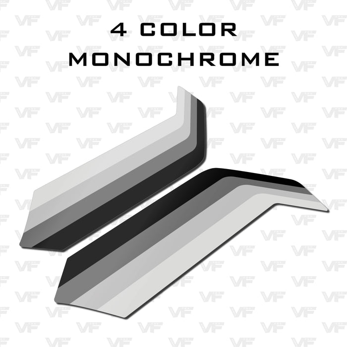 Toyota Tacoma Rear Bedside Vinyl Stripe Kit | ’24 - Present