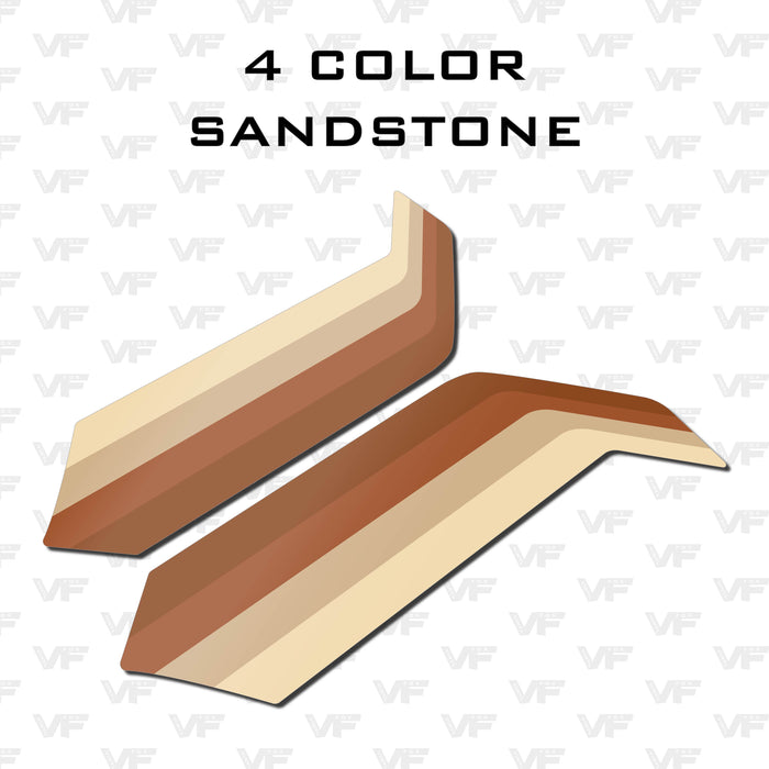 Toyota Tacoma Rear Bedside Vinyl Stripe Kit | ’24 - Present