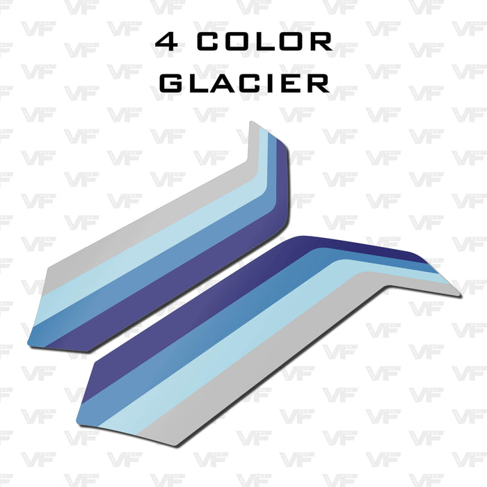 Toyota Tacoma Rear Bedside Vinyl Stripe Kit | ’24 - Present