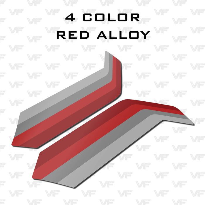 Toyota Tacoma Rear Bedside Vinyl Stripe Kit | ’24 - Present