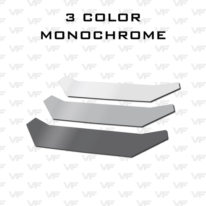 Toyota Tacoma Grille Insert Vinyl Stripes | ’24 - Present