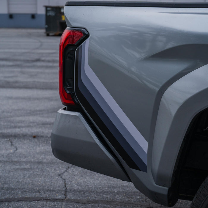 Toyota Tacoma Rear Bedside Vinyl Stripe Kit | ’24 - Present
