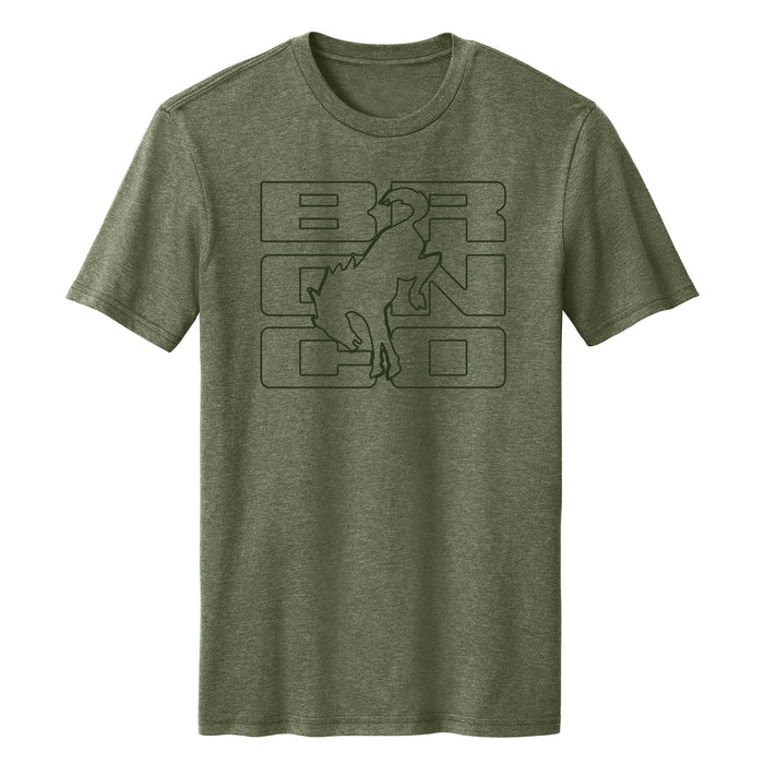 "Stacked" Bronco T-Shirt